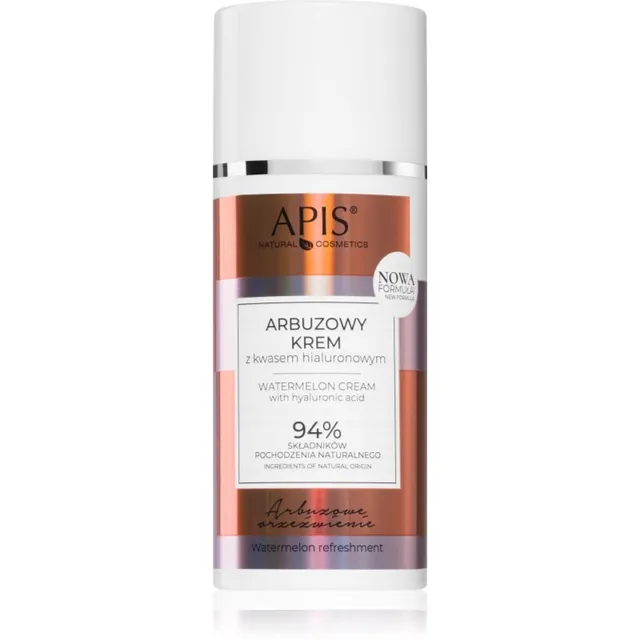Apis Natural Cosmetics Watermelon Refreshment Kerge niisutav kreem kombineeritud kuni rasusele nahale 100 ml