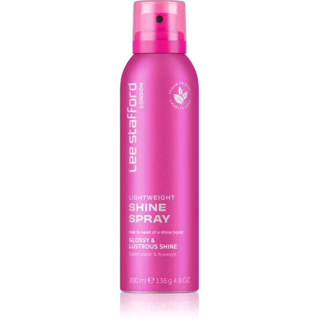 Lee Stafford Styling Shine Head Shine Spray Juukselakk sära andmiseks 200 ml
