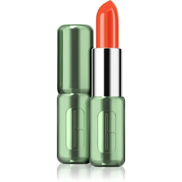 Clinique Pop™ Longwear Lipstick Shine Särav huulepulk varjund 29 Flame Pop 3.9 g