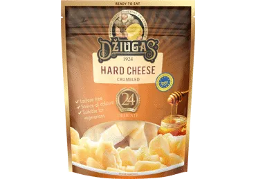 Kõva juust DŽIUGAS Delicate 24 kuud,100g