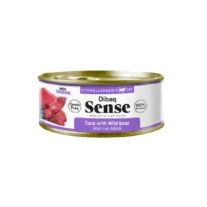 Dibaq Sense teraviljavaba tuunikala ja metssiga konserv kassile 70g