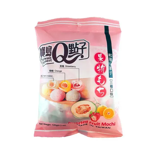 Mochi pallid puuvilja, TAIWAN DESSERT Q, 120 g