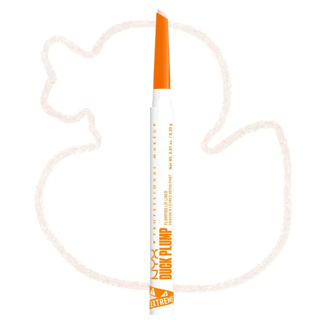 NYX Duck Plump Lip Liner No.01 Ducking Clear 0.33g