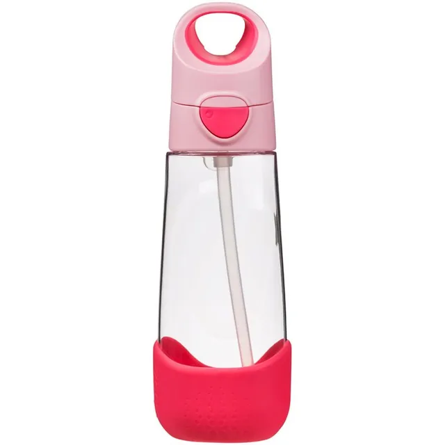 b.box Bottle with Straw pudel kõrrega Flamingo Fizz 1 tk
