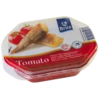 Praetud räimed tomatikastmes, BRIIS, 270 g