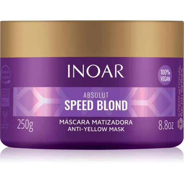 INOAR Absolut Speed Blond Toitev ja tooniv mask blondidele juustele 250 g