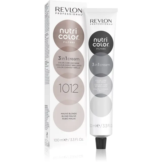 Revlon Professional Nutri Color Filters Metal-Ice Toitev ja tooniv mask professionaalseks kasutamiseks 100 ml