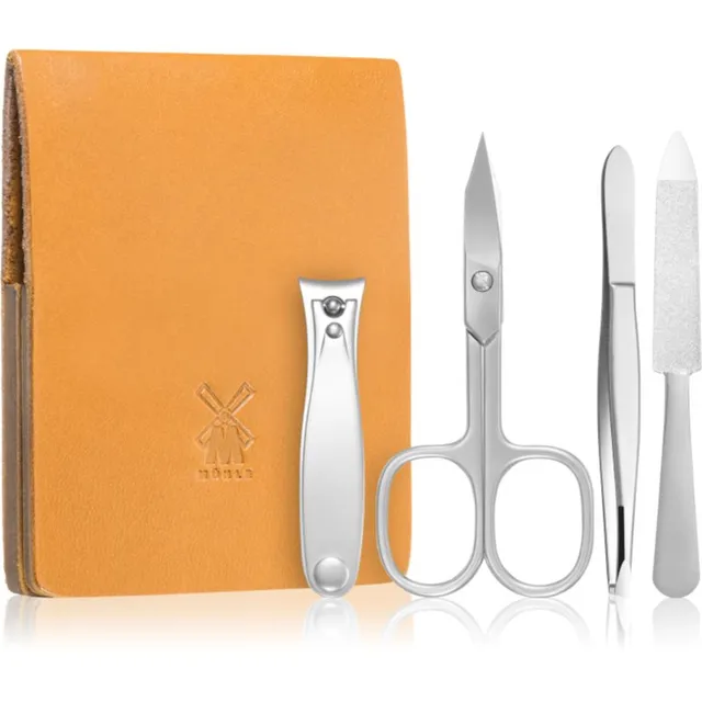 Mühle Set Travel Manicure Maniküürikomplekt reisimine meestele