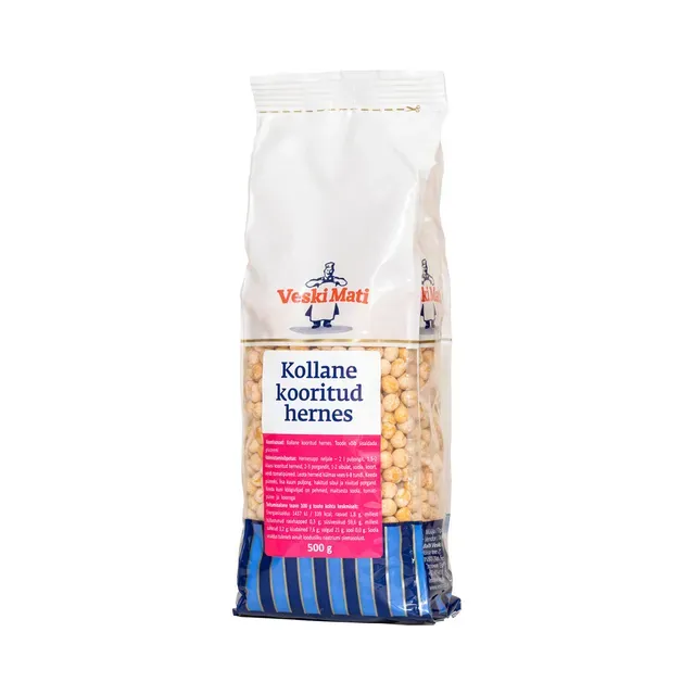 Hernes kollane kooritud, VESKI MATI, 500 g