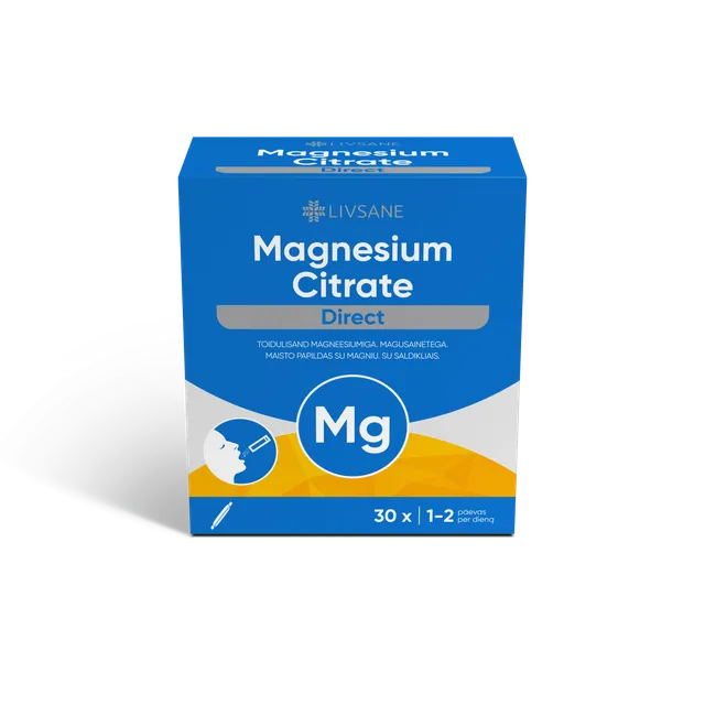 LIVSANE MAGNEESIUMTSITRAAT DIREKT GRAANULID N30