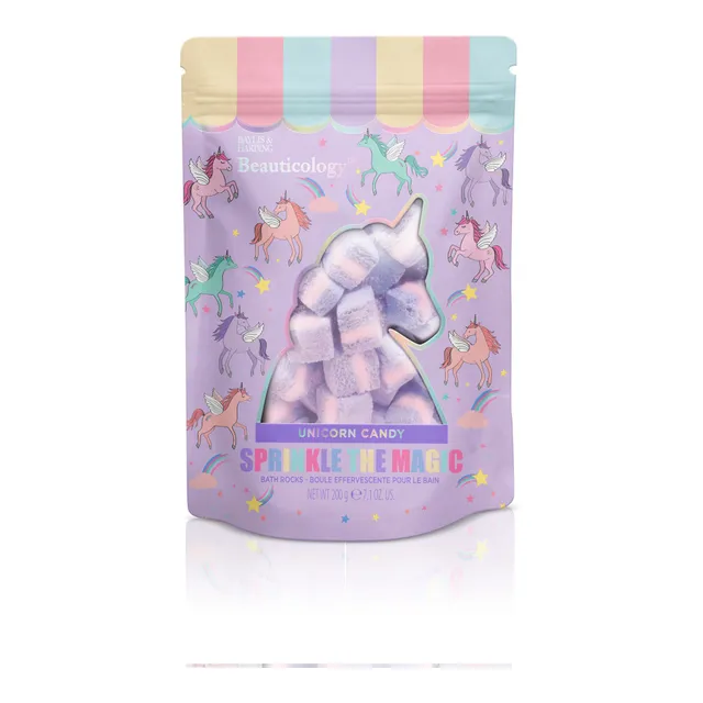 BAYLIS & HARDING Unicorn Candy Bath Rocks 200g