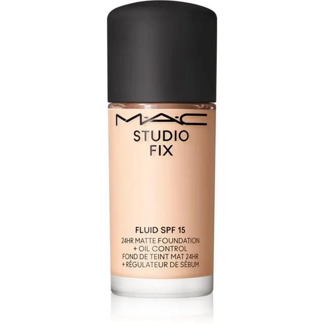 MAC Cosmetics Mini Studio Fix Fluid SPF 15 24HR Matte Foundation + Oil Control Matistav jumestuskreem SPF 15 varjund NW10 15 ml