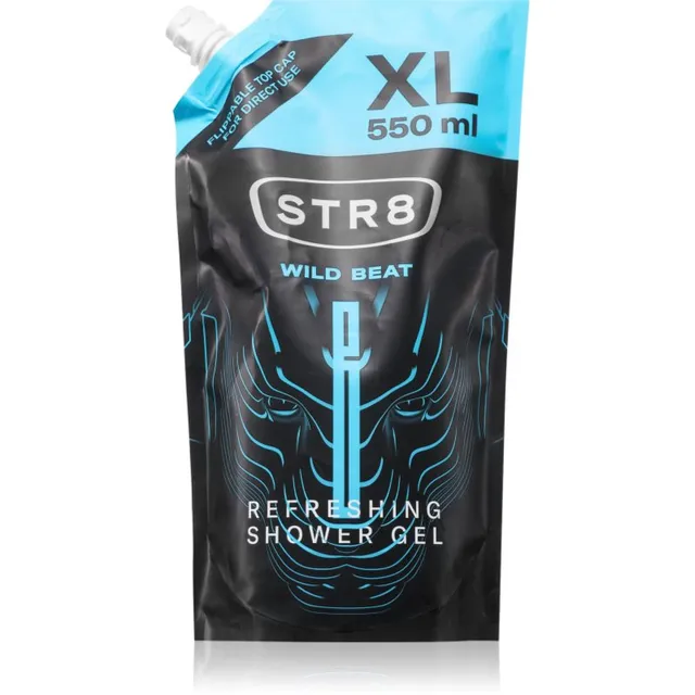 STR8 Wild Beat Dušigeel täitepakend meestele 550 ml