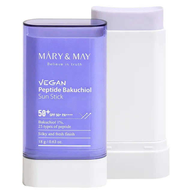 MARY & MAY Vegan Peptide Bakuchiol Sun Stick SPF50 18g