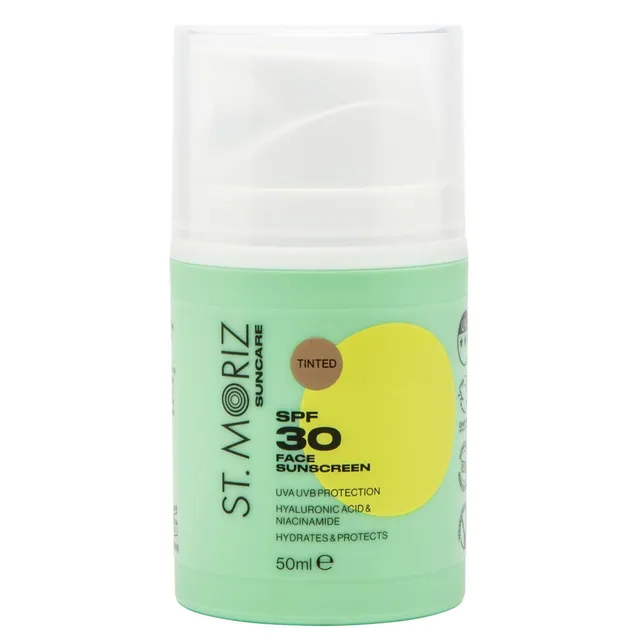 ST. MORIZ Suncare Tinted Face Sunscreen SPF30 50ml