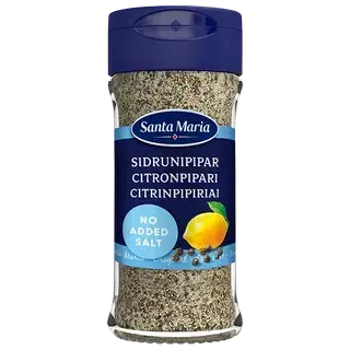 Sidrunipipar, ilma lisatud soolata, SANTA MARIA, 42 g