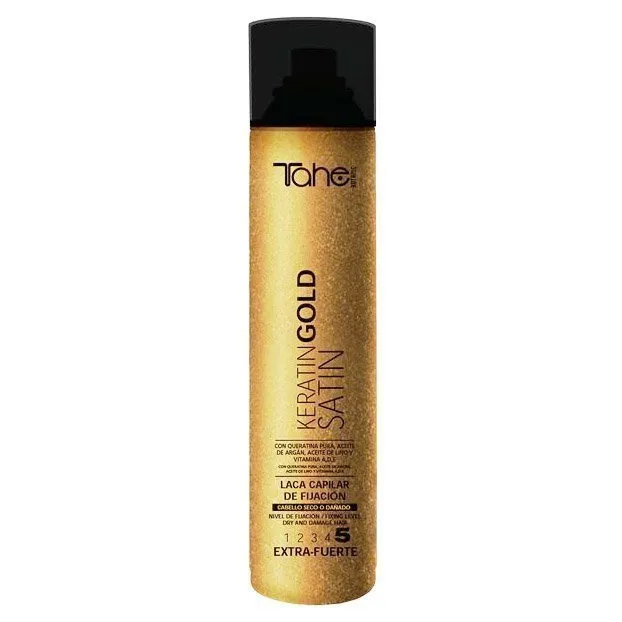 TAHE Botanic Keratin Gold Satin 5 Hairspray 400ml