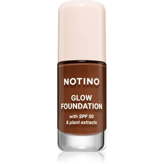 Notino Glow Foundation With SPF 50 & Plant Extracts Valgustpeegeldav jumestuskreem SPF 50 02 Deep Cool 30 ml