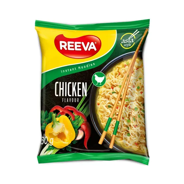 Kiirnuudlid kanamaitselised Asia, REEVA, 60g