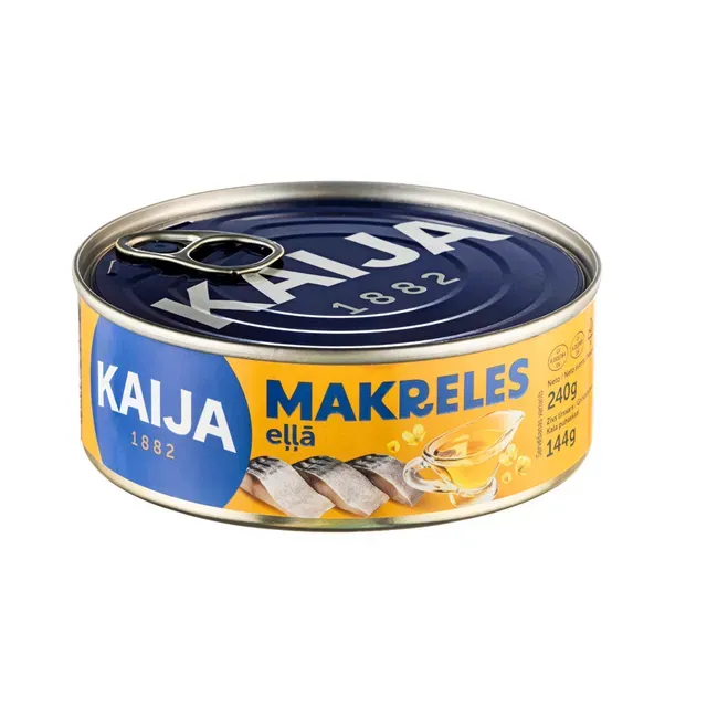 Skumbria õlis EO, KAIJA, neto 240 g
