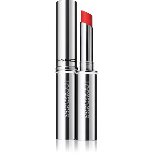 MAC Cosmetics Locked Kiss 24h Lipstick Ülimatt kauapüsiv huulepulk varjund Gutsy 1,8 g
