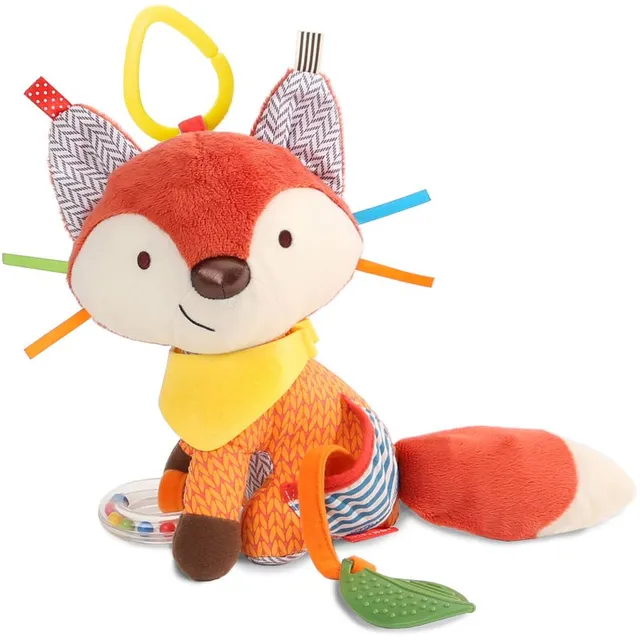 Skip Hop Bandana Buddies Fox aktiveeriv mänguasi hammustava osaga lastele sünnist alates 0m+ 1 tk