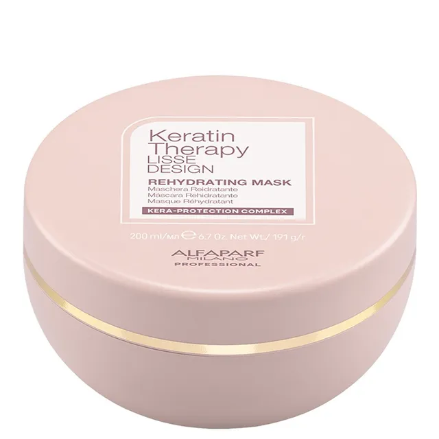 ALFAPARF Lisse Design Keratin Therapy Rehydrating Mask 200ml