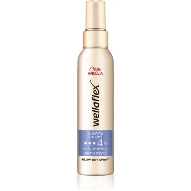 Wella Wellaflex 2 Days Volume Pihusti kuumusega soengu tegemiseks 150 ml