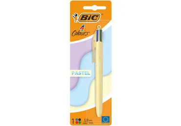 Pastelsed pastapliiatsid BIC 4 värvi
