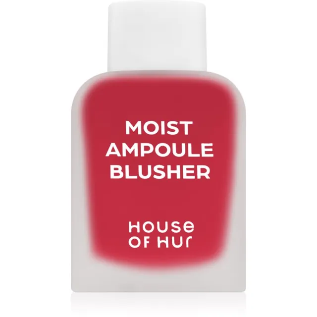 House of Hur Moist Ampoule Blusher Vedel põsepuna mini varjund 09 Ruby Red 10 ml