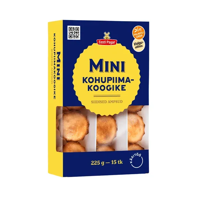Mini kohupiimakoogike ( 15 tk), EESTI PAGAR,