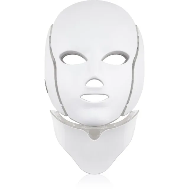 PALSAR7 LED Mask Face and Neck White hooldav LED-mask näole ja kaelale 1 tk