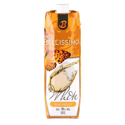 Vein Bellissimo White Semi Sweet 1l