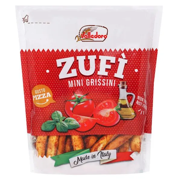 Pitsamaitselised pulgad MINI GRISSINI PIZZA