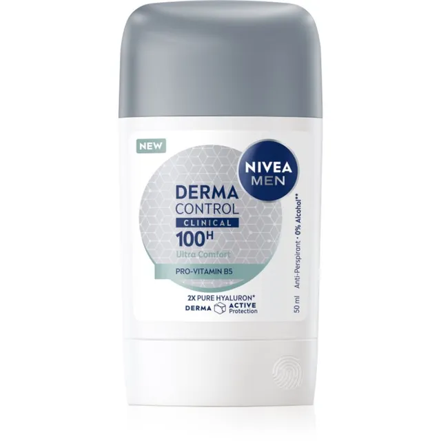 NIVEA MEN Derma Dry Control Antiperspirantpulk 50 ml