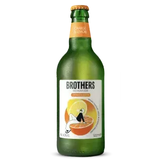 Brothers Orange&Lemon siider 4%vol 500 ml