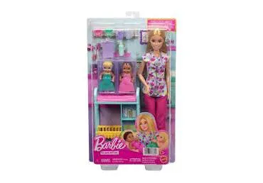 Mängukomplekt BARBIE Arsti juuures