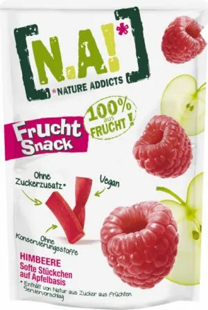 N.A! Fruit Sticks snäkid35g õuna-vaarika