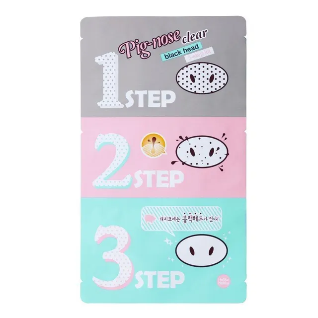 HOLIKA HOLIKA Pig-Nose Clear Black Head 3-Step komplekt