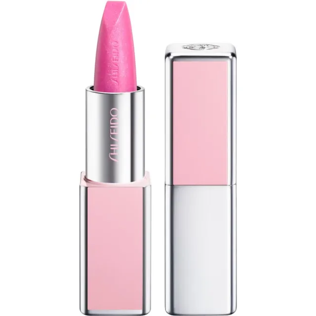 Shiseido Technosatin Pink Satiinhuulepulk varjund 02 Sparkling Pink 3.3 g