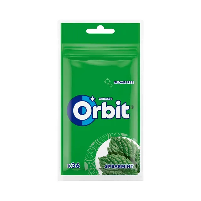 Närimiskumm Spearmint, ORBIT, 50 g