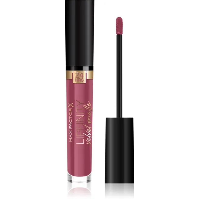 Max Factor Lipfinity Velvet Matte Vedel matt huulepulk varjund 005 Matte Merlot 3,5 ml