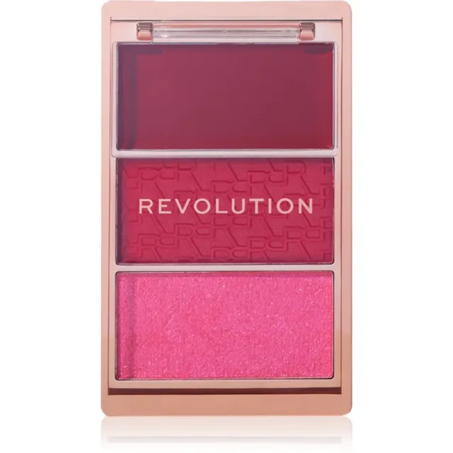 Revolution Blush Icon Palette Põsepunapalett varjund My Cherry Truth 9.8 g