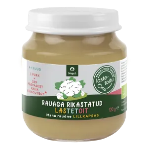 Nogel Mahe rauaga rikastatud lillkapsas 4k, 120 g