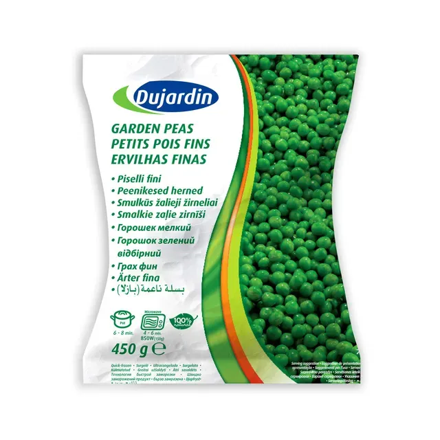 Külmutatud roheline hernes, DUJARDIN, 450 g