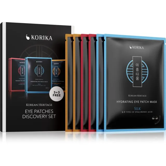 KORIKA Korean Heritage Eye Patches Discovery Set komplekt silmade piirkonnale
