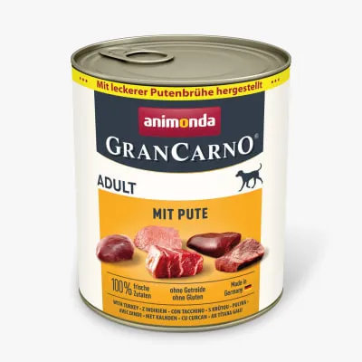Koerakonservid kalkun Animonda GranCarno 800g