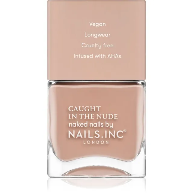 Nails Inc. Caught in the nude Küünelakk varjund Mykonos Beach 14 ml