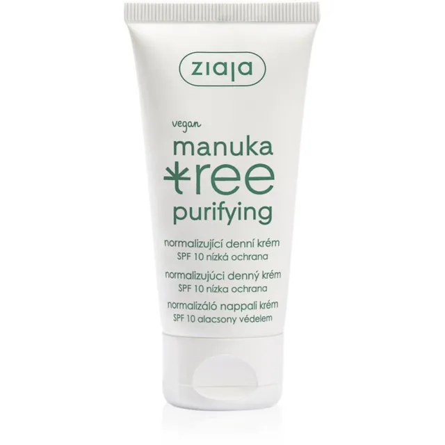 Ziaja Manuka Tree Purifying Normaliseeriv päevakreem SPF 10 50 ml