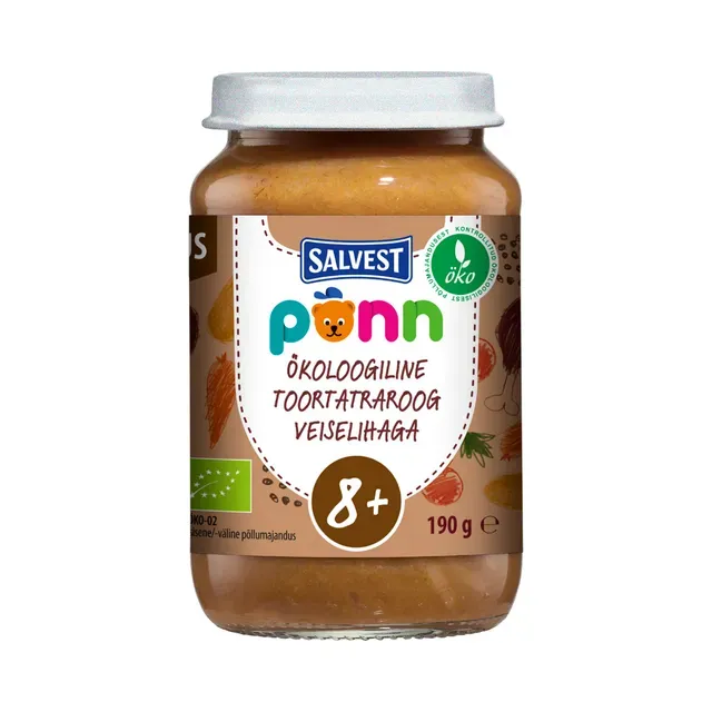 Toortatraroog veiselihaga 8+ Mahe, PÕNN, 190 g